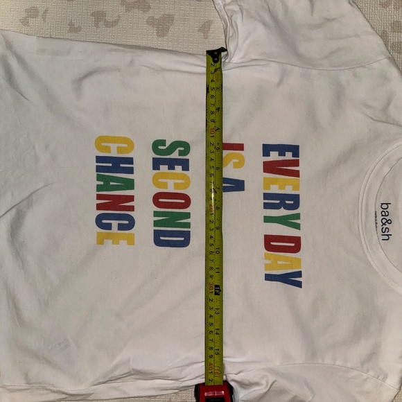 ba&sh “Every Day is a Second Chance” Graphic Tee - Size 2 - Picture 5 of 8